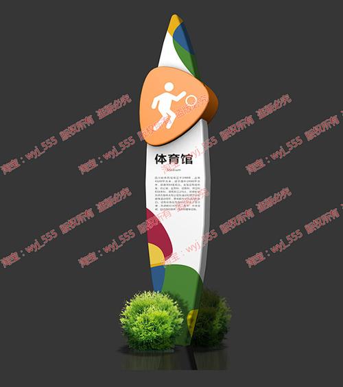 中小学校园导视系统设计方案模板（含效果图与淘宝选品指南）
